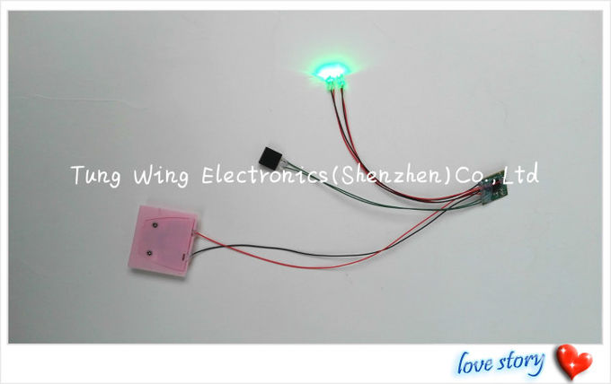 Módulo que destella LED AND1 del botón colorido LED de 2 con las luces hermosas 4