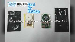 Módulo de sonido con sensor de luz para tarjetas